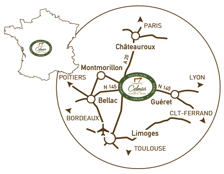 carte terroir élevage bovin ovin limousin celmar